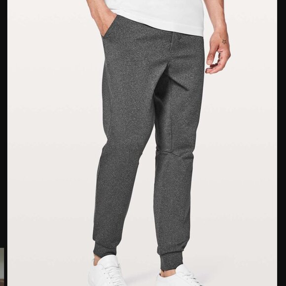Lululemon | Men's Heathered Black Intent Jogger Size Medium - Picture 1 of 8